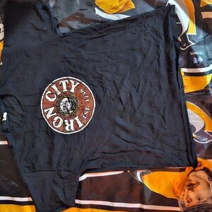 Fruit of the Loom Navy Blue Hoodie